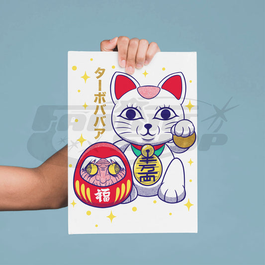 Turbo Neko - Serigrafía
